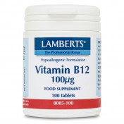 Lamberts Vitamin B12 Methilcobalamin 100μg 100tabs