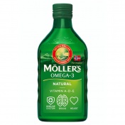 Moller's Μουρουνέλαιο (Cod Liver Oil) Natural Flavour 250ml