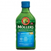 Moller's Μουρουνέλαιο (Cod Liver Oil) Tutti Frutti Flavour 250ml