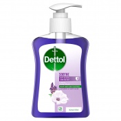 Dettol Soft on Skin Hard on Dirt Antibacterial Hand Wash με λεβάντα & εκχυλίσματα σταφυλιού 250ml 