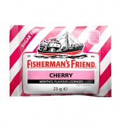 Fisherman's Friend Cherry Καραμέλες με Γεύση Κεράσι και Μενθόλη Χωρίς Ζάχαρη 25g