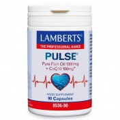 Lamberts Pulse Pure Fish Oil 1300mg + CoQ10 100mg 90caps