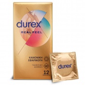 Durex Real Feel Κανονική Εφαρμογή 12τεμ