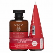 Apivita Promo Pack Color Seal Color Protect Shampoo 250ml & Conditioner 150ml