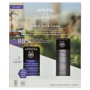 Apivita Promo Pack Tonic Hair Care for Men με Hair Loss Lotion 150ml & ΔΩΡΟ Men's Tonic Shampoo 250ml