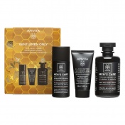 Apivita Promo Pack Men's Care Κρέμα Προσώπου-Ματιών 50ml & Μαύρο Gel Καθαρισμού 50ml με ΔΩΡΟ Σαμπουάν-Αφρόλουτρο 250ml