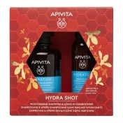 Apivita Promo Pack Hydration Moisturizing Shampoo 250ml & Hydration Moisturizing Leave in Conditioner 100ml