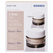 Korres Promo Pack Μαύρη Πεύκη 4D Κρέμα Ημέρας Σύσφιξης & Lifting για Κανονικές & Μικτές Επιδερμίδες 40ml & ΔΩΡΟ Κρέμα Νύχτας για Σύσφιξη & Lifting 15ml