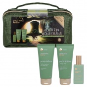 Panthenol Extra Promo Pack με Pure Nature Eau de Toilette 50ml, 3in1 Cleanser 100ml, Body Milk 100ml & ΔΩΡΟ Βελούδινο Νεσεσέρ